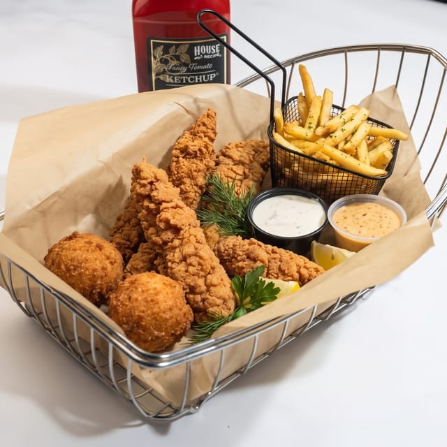 Chicken Tenders Basket - Lunch.