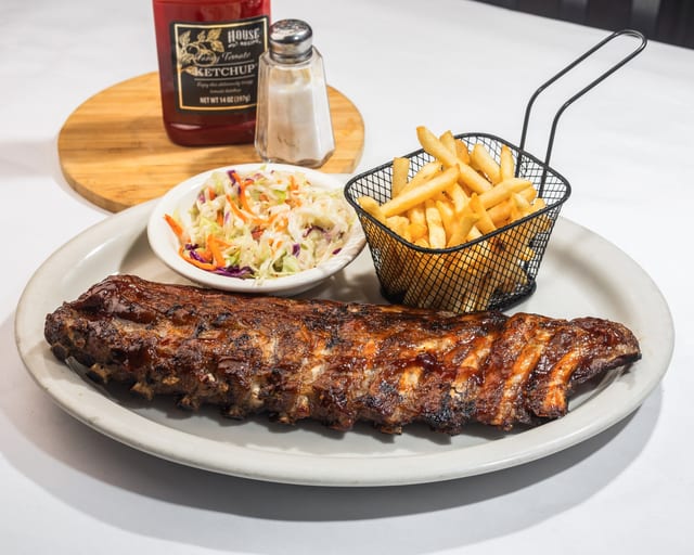 BBQ Baby Back Ribs.